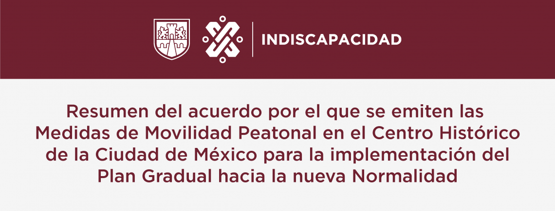 Resumen Medidas de Movilidad Peatonal en el Centro Histórico de la Ciudad de México